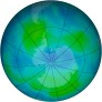 Antarctic Ozone 2012-02-12